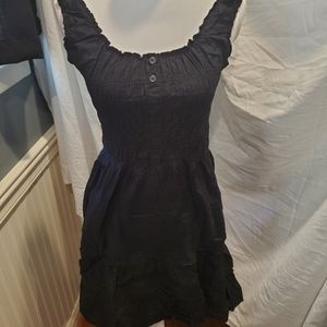 Black summer dress